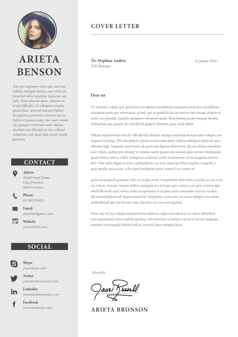 600+ Editable Resume Templates Collection - Image 4