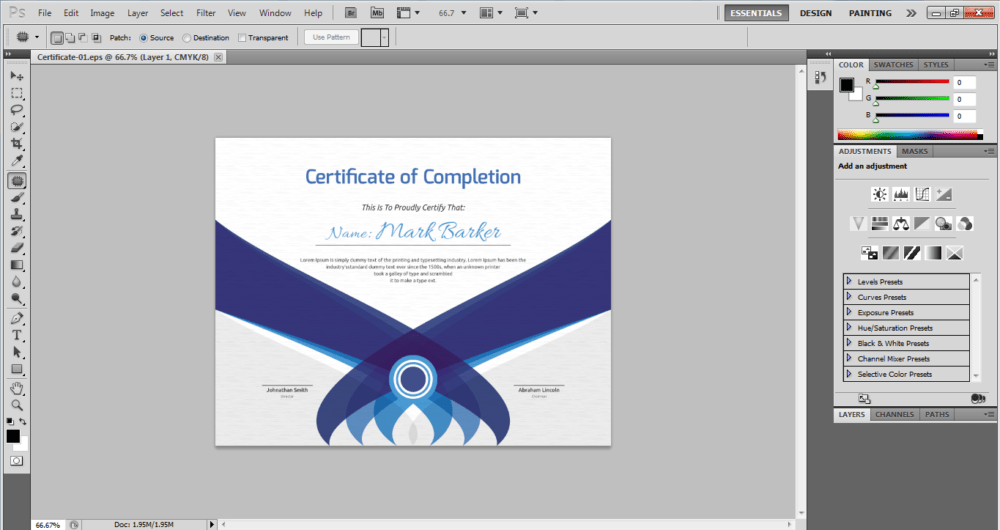 100 Certificate Design Templates - Image 3